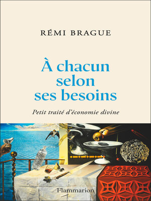cover image of À chacun selon ses besoins